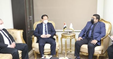 تعرف على زيارة وفد كورى لمحافظة بنى سويف والجامعة التكنولوجية