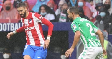 أتلتيكو مدريد يتفوق على ريال بيتيس بهدف كاراسكو فى الشوط الأول.. فيديو