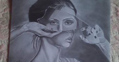 "صفاء" تشارك "صحافة المواطن" بصور لموهبتها فى الرسم
