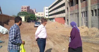 رئيس مدينة أشمون يتابع تنفيذ مشروعات حياه كريمة بسمادون فى المنوفية