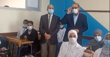 محافظ كفرالشيخ يفتتح مدرسة كريم العزب الثانوية لتقليل الكثافة.. صور وفيديو