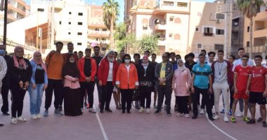 يوم رياضي في أولى فعاليات الأسبوع البيئى لطب أسنان المنوفية