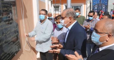 محافظ كفر الشيخ يفتتح مدرسة و3 مشاريع صرف بتكلفة 300.134 مليون جنيه.. صور