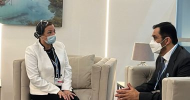على هامش مؤتمر الأطراف الـ26.. وزيرة البيئة تبحث التعاون مع دولة الإمارات 