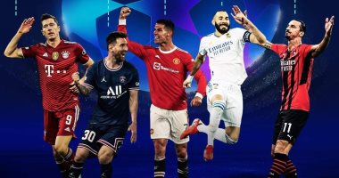 ليفاندوفسكي يهزم ميسي ورونالدو بقائمة هدافي أول 100 مباراة بدوري الأبطال