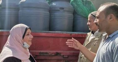 ضبط 2 طن و800 كيلو مخللات مجهولة المصدر خلال حملة تموينية بالشرقية.. صور