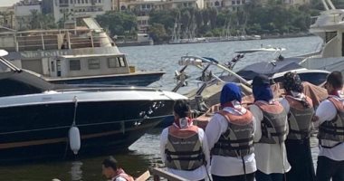 جامعة حلوان تنظم يوما لنظافة وحماية النيل ضمن الأنشطة الطلابية.. صور