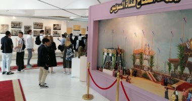 الوفد الدنماركى يتعرف على بطولات المصريين فى الحروب داخل متحف ميدان الشهداء.. لايف