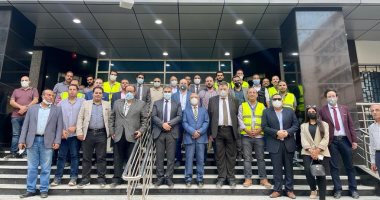 رئيس جامعة طنطا يتفقد مستشفى الجراحات الجديد والكلى