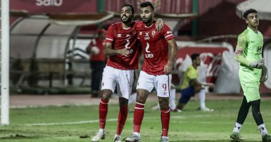 مشاهد من فوز الأهلى على المرج بهدفين وديا استعدادا للقمة 123