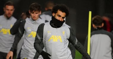 السعادة تسيطر على صلاح ورفاقه قبل قمة ليفربول ضد أتلتيكو مدريد.. صور