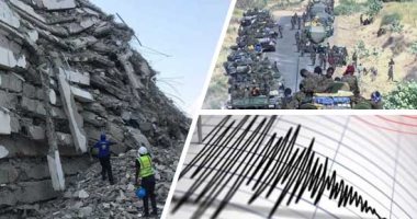 العالم هذا المساء.. قتلى ومحاصرون بالعشرات فى نيجيريا بعد انهيار ناطحة سحاب.. الحكومة الإثيوبية تعلن حالة الطوارئ بعد زحف قوات تيجراى نحو أديس أبابا .. زلزال بقوة 5.8 درجة بمقياس ريختر يضرب جزر فى إندونيسيا