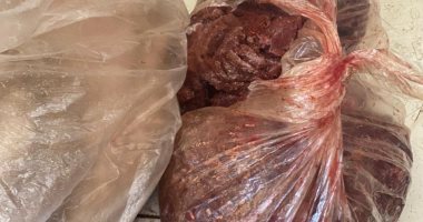 ضبط 171 كجم لحوم ودواجن و500 كجم رنجة غير صالحة بالغربية