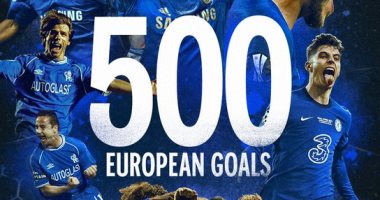تشيلسي يصل للهدف 500 أوروبيا بعد الفوز على مالمو بـ دورى الأبطال