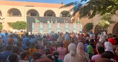 عروض مسرحية لنشر الوعى بقرى أبو قرقاص بالمنيا ضمن "حياة كريمة"