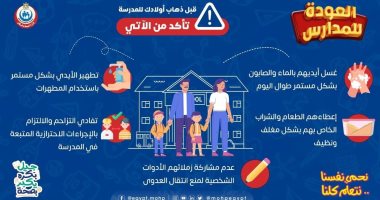 الصحة تكشف حزمة إجراءات هامة لمنع عدوى كورونا بين أطفال المدارس