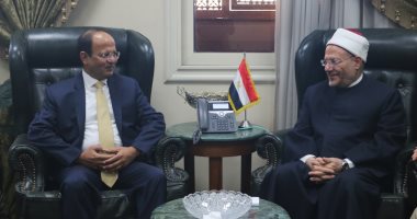 مفتى الجمهورية لسفير باكستان: مستعدون لتدريب أئمتكم على مواجهة التطرف