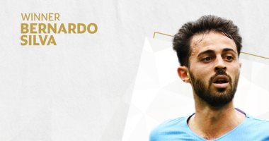 برناردو سيلفا أفضل لاعب فى مانشستر سيتي عن شهر أكتوبر