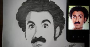 "عمر" من الأقصر يشارك "صحافة المواطن" موهبته الرسم