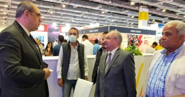 وفد نقابة المهندسين بالإسكندرية يشارك فى معرض مصر للطاقة 2021