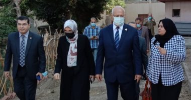 رئيس جامعة بنها يتفقد الوحدات الإنتاجية بكليتى الزراعة والطب البيطرى