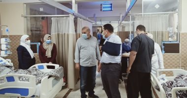 وكيل صحة المنوفية يتفقد سير العمل بحميات شبين الكوم 