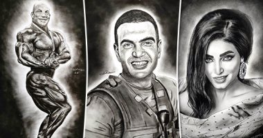 فنان من منازلهم.. سيف يبدع فى رسم البورتريه ويهوى تعديلات الرسم على برامج الكمبيوتر.. يعتبر الرسم مصدر دخله.. أنشأ صفحة لعرض رسوماته واستقبال طلبات الراغبين فى رسم صور.. والأسعار تبدأ من 100 جنيه 