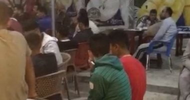 شاهد.. مباراة صلاح وأتليتكو مدريد فى نجريج.. الجمهور يتابع صلاح من ملعب مو القديم