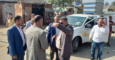 إزالة مخالفات البناء داخل الحيز العمرانى فى بنى سويف