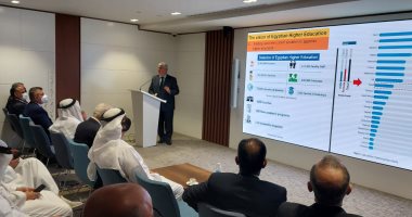 نائب وزير التعليم العالى يستعرض رؤية مصر للاستثمار فى البشر بمعرض إكسبو دبى 2020
