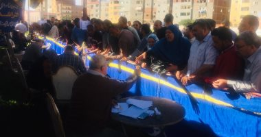 إقبال كثيف على التصويت بانتخابات مجلس إدارة نادى مياه الدقهلية