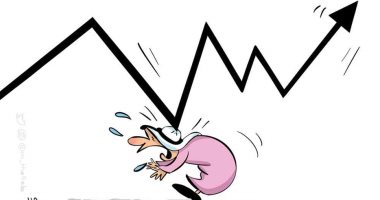 قفزات غير متوقعة للنفط فى كاريكاتير كويتى