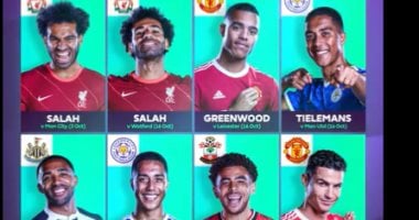 هدفا محمد صلاح ينافسان على لقب الأفضل فى البريميرليج بأكتوبر.. فيديو