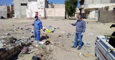 تنفيذ حملة مكافحة للقوارض بأحياء مدينة العريش 