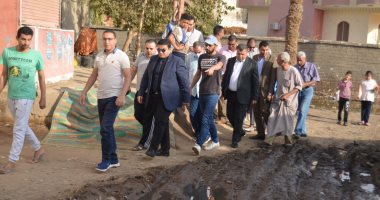 محافظة بنى سويف: إنشاء بيارات لتخفيض منسوب المياه الجوفية ببعض المنازل
