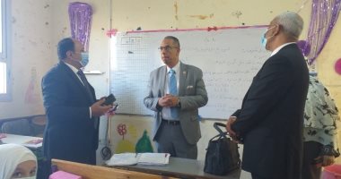 مدير تعليم القليوبية يتفقد المدارس ويشدد على الإلتزام بالإجراءات الوقائية ..صور