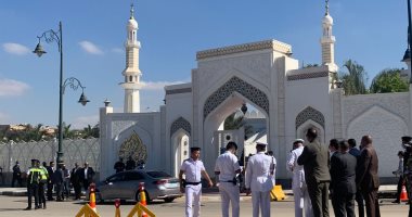 وصول جثمان اللواء حسن الألفى وزير الداخلية الأسبق لمسجد الشرطة