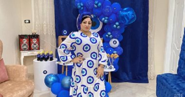أول تصريح لصاحبة احتفال "العين الزرقاء" الشهير: مش عيد ميلاد ولا سبوع