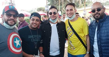 نجوم مسرح مصر وسليمان عيد ودنيا عبد العزيز يدلون بصوتهم بانتخابات تقابة الممثلين.. صور