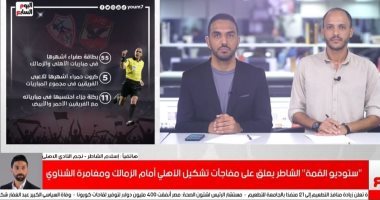 إسلام الشاطر لـ"تليفزيون اليوم السابع": عودة الشناوى طبيعية واستبعاد كهربا فنى