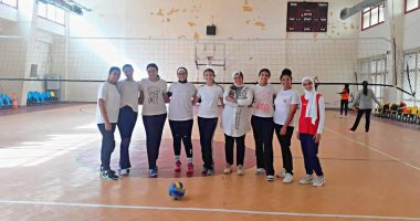 طالبات طب الإسكندرية يفزن فى أولى مباريات دورى الجامعة بكرة الطائرة