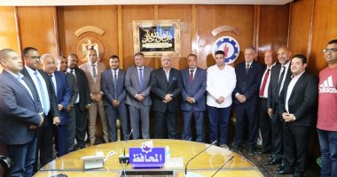 محافظ السويس: نسعى لعودة منتخب المحافظة للدوري الممتاز بعد غياب 20 عاما
