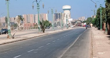 "شارع مصر" قبلة أهالى المنيا للتسوق والتنزه وسط طقس خريفى مشمس.. لايف وصور