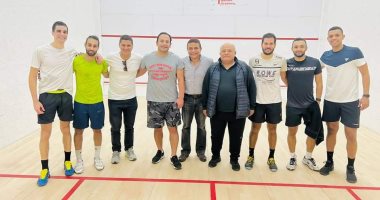 أشرف حنفي يوجه الشكر للاعبي منتخب الاسكواش بعد إلغاء بطولة العالم
