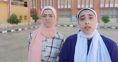 رؤى وسهيلة حصلتا على أول الجمهورية فى اختراع ساعة تساعد مرضى الزهايمر.. فيديو