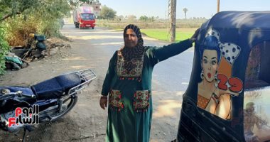 حنان أشهر سائق توك توك بالمنوفية: بصرف على أهلى والشغل مش عيب