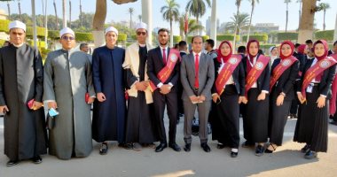 طلاب جامعة الأزهر يشاركون في ملتقى "بالعلم والعمل نبني مصر"