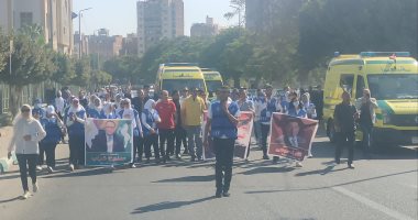 انطلاق ماراثون الزقازيق بمشاركة عشرات الشباب والفتيات.. فيديو وصور