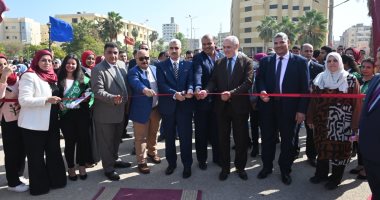 بدء فعاليات مهرجان الإرادة والتحدى بجامعة الفيوم.. صور
