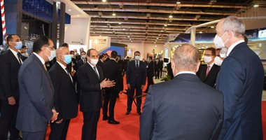الرئيس السيسي يصل مقر افتتاح معرض ومؤتمر النقل الذكى واللوجيستيات.. صور